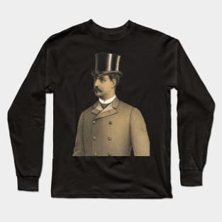 Victorian Gentleman Long Sleeve T-Shirt